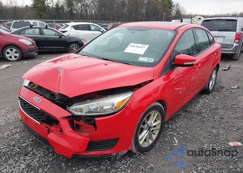 2016 Ford Focus Se from USA, damaged, VIN 1FADP3F27GL278934